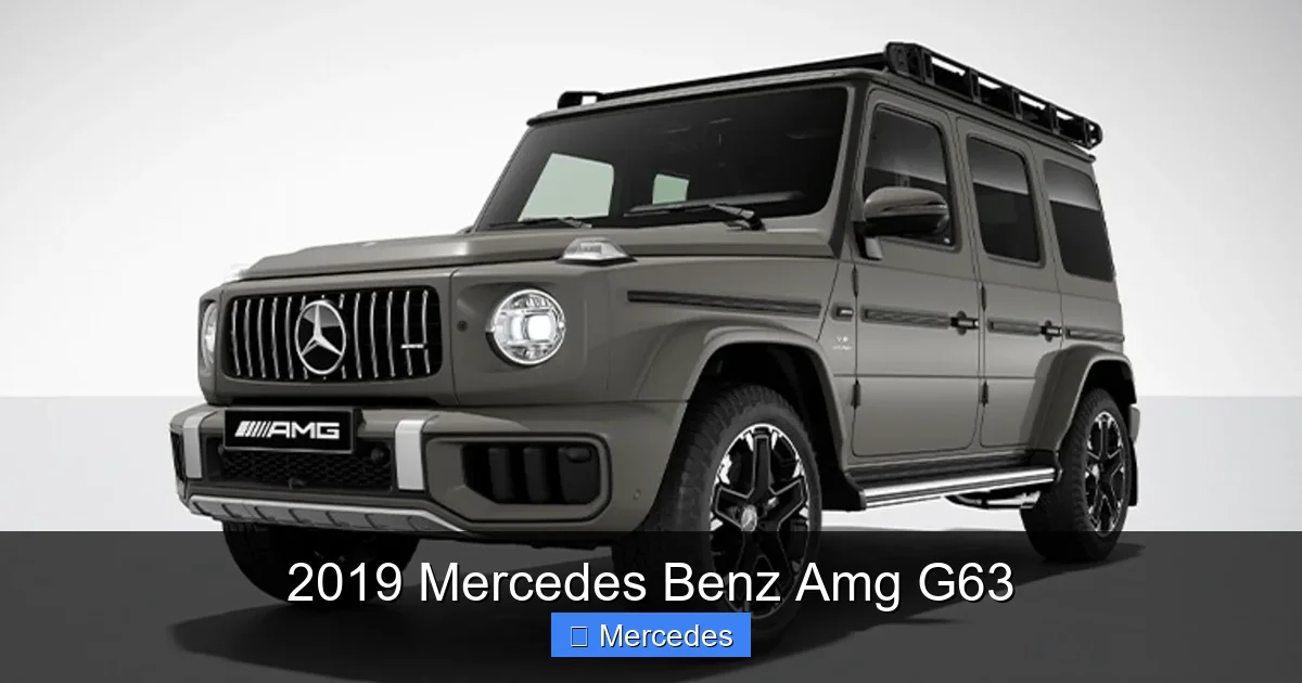 2019 Mercedes Benz Amg G63
