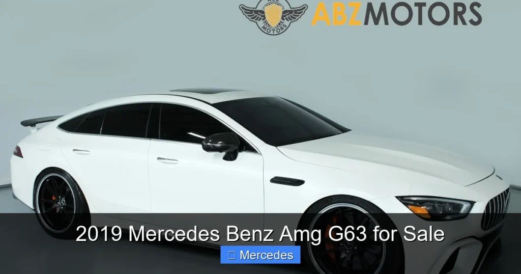 2019 Mercedes Benz Amg G63 for Sale