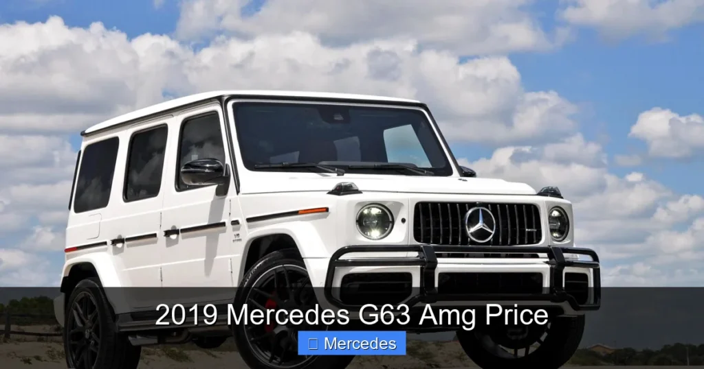 2019 Mercedes G63 Amg Price