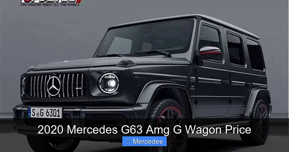2020 Mercedes G63 Amg G Wagon Price