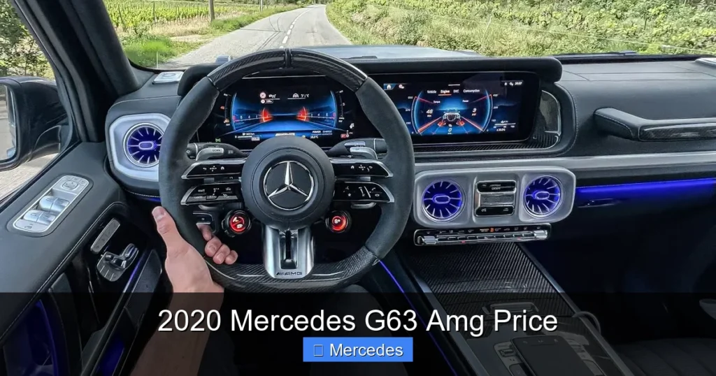 2020 Mercedes G63 Amg Price