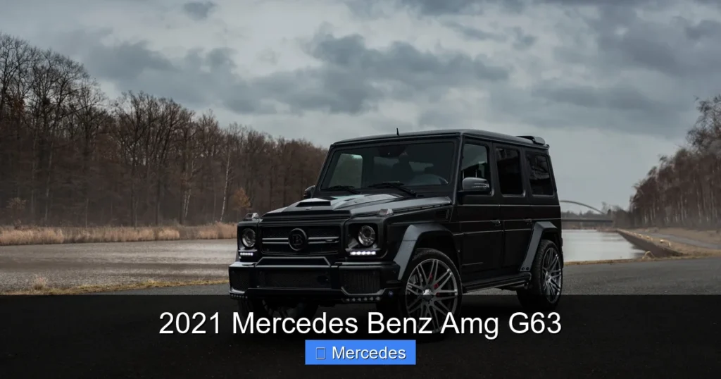 2021 Mercedes Benz Amg G63