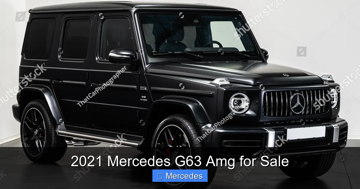 2021 Mercedes G63 Amg for Sale