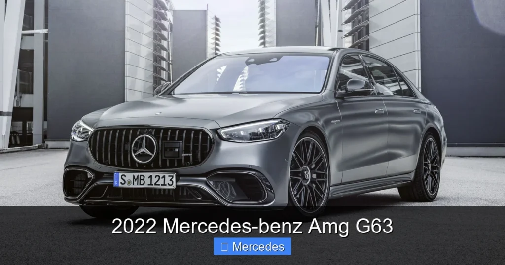 2022 Mercedes-benz Amg G63