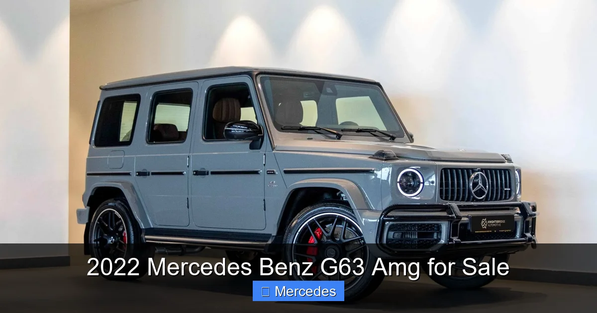 2022 Mercedes Benz G63 Amg for Sale