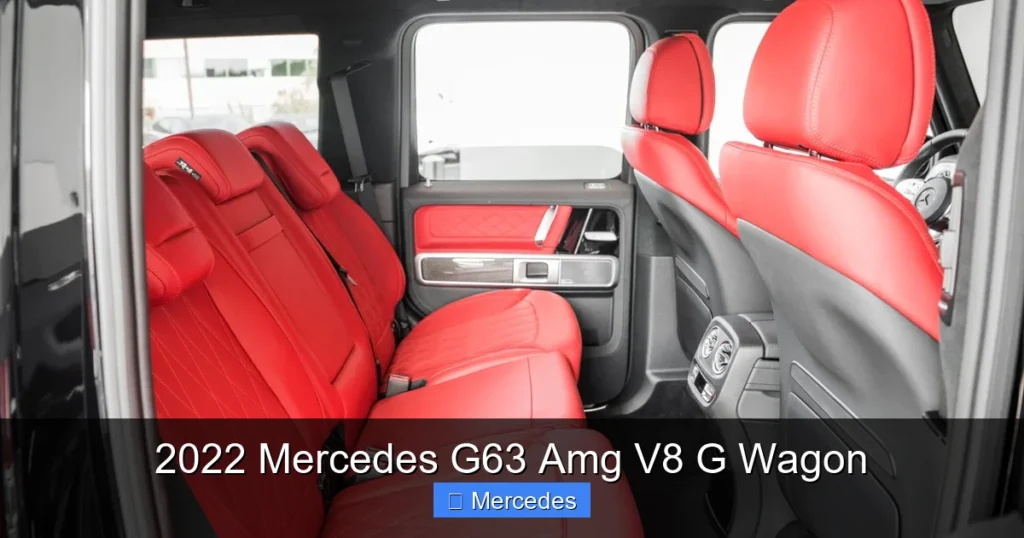 2022 Mercedes G63 Amg V8 G Wagon