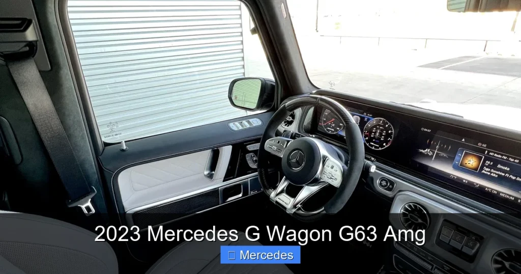 2023 Mercedes G Wagon G63 Amg