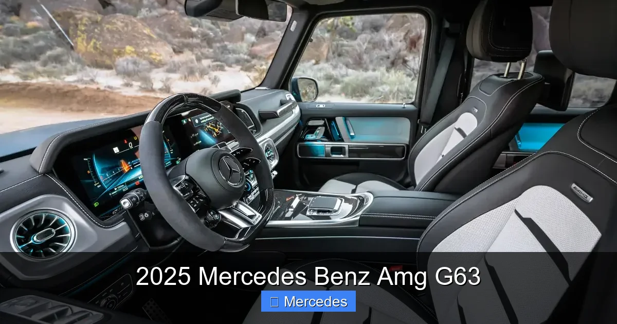 2025 Mercedes Benz Amg G63