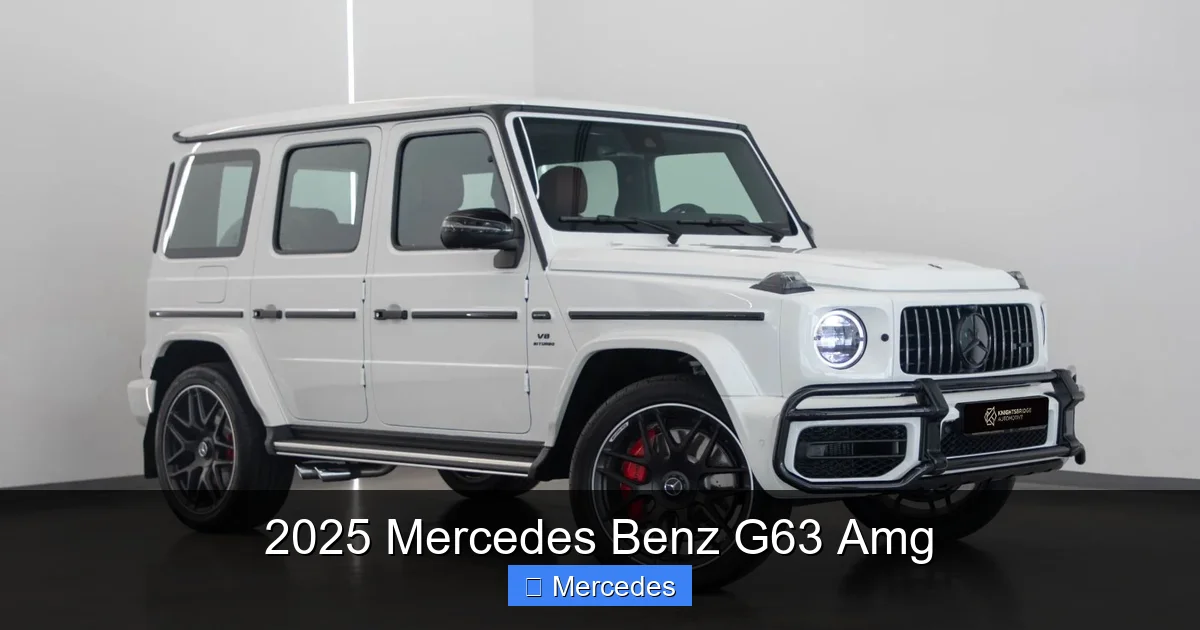 2025 Mercedes Benz G63 Amg