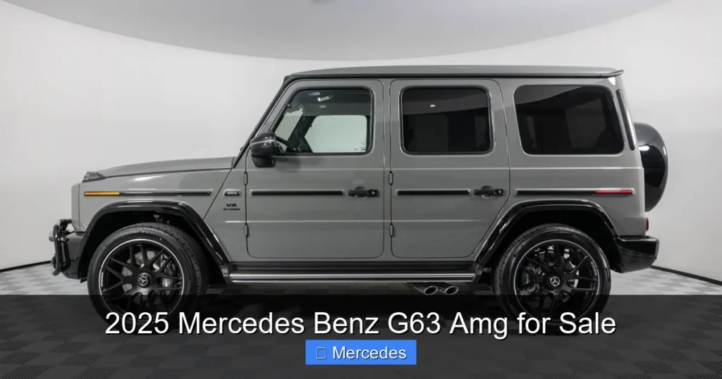 2025 Mercedes Benz G63 Amg for Sale