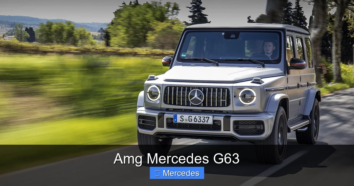 Amg Mercedes G63