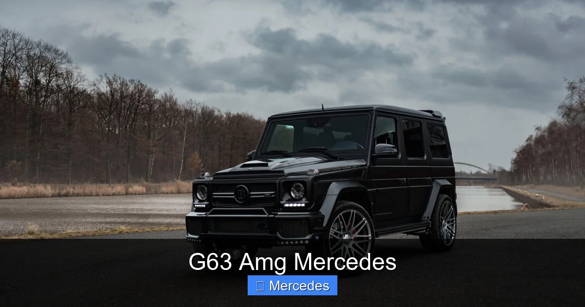 G63 Amg Mercedes