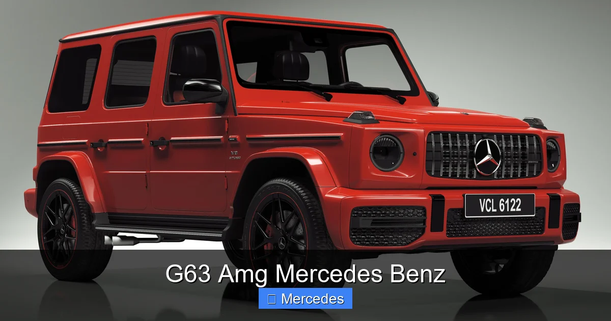 G63 Amg Mercedes Benz