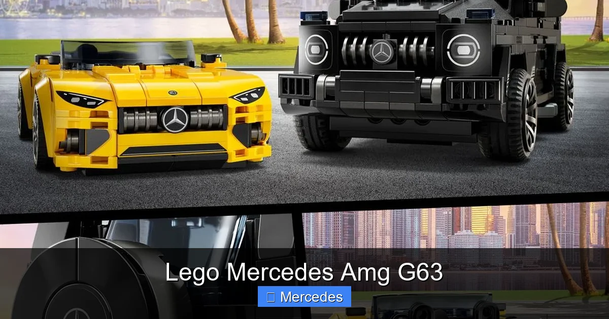 Lego Mercedes Amg G63