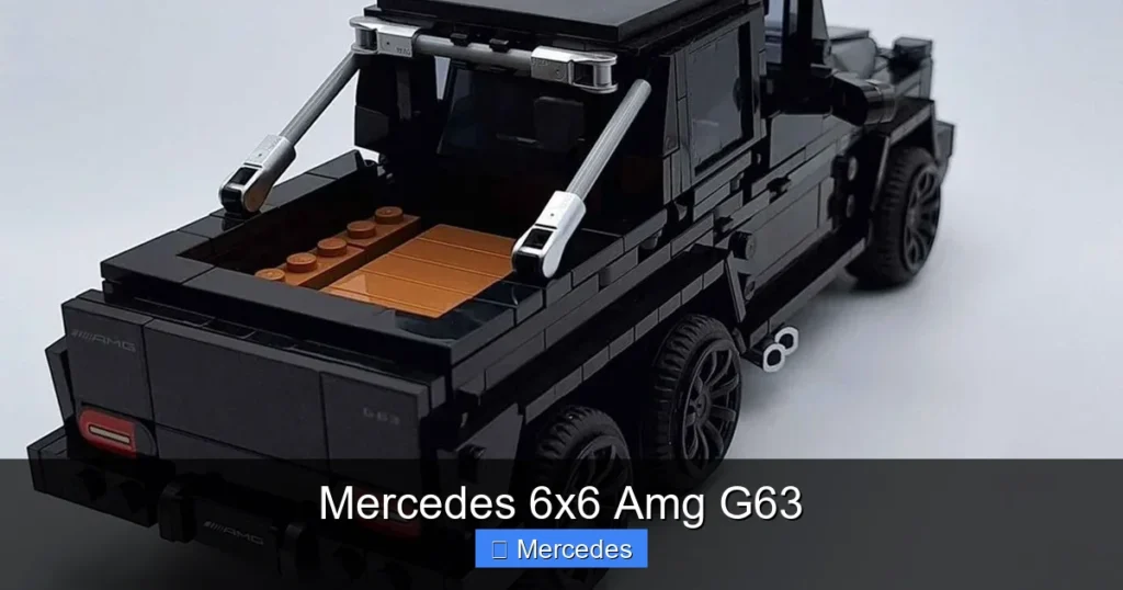 Mercedes 6x6 Amg G63