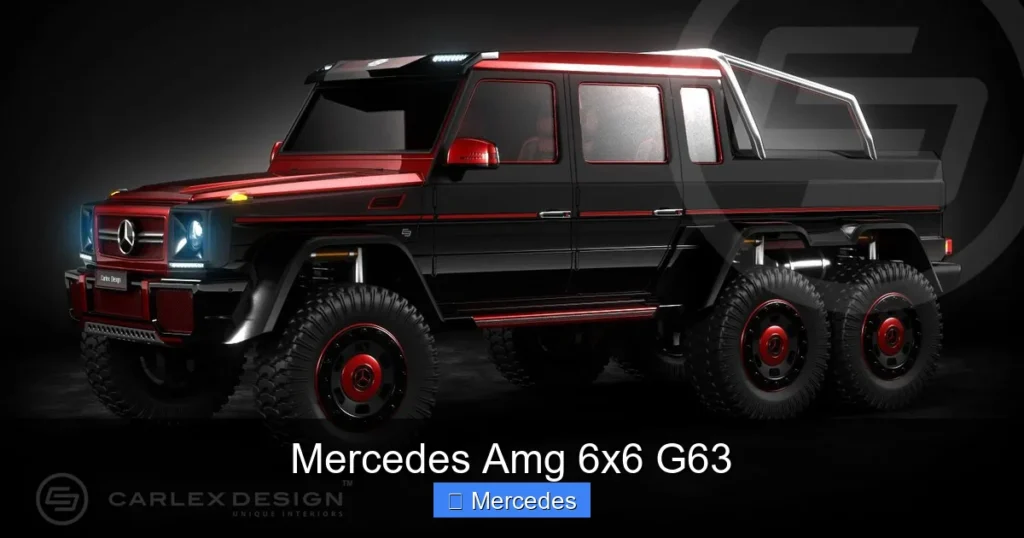 Mercedes Amg 6x6 G63