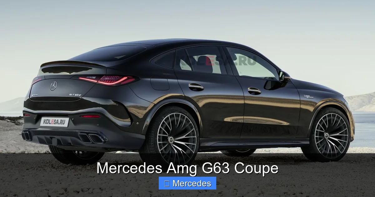 Mercedes Amg G63 Coupe