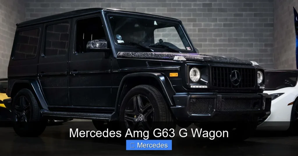 Mercedes Amg G63 G Wagon