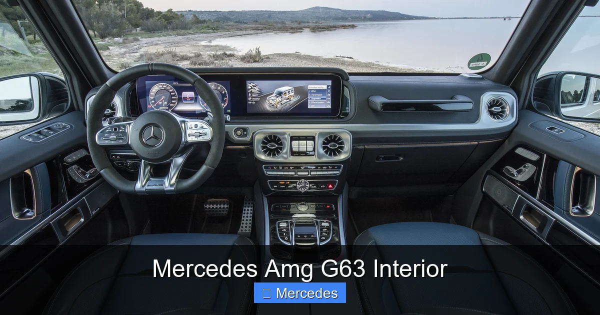 Mercedes Amg G63 Interior