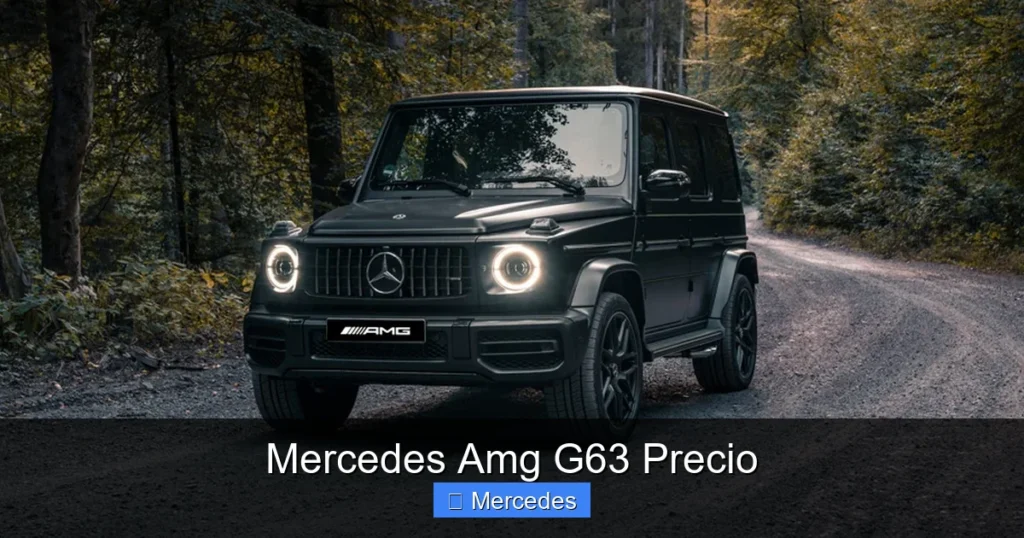 Mercedes Amg G63 Precio