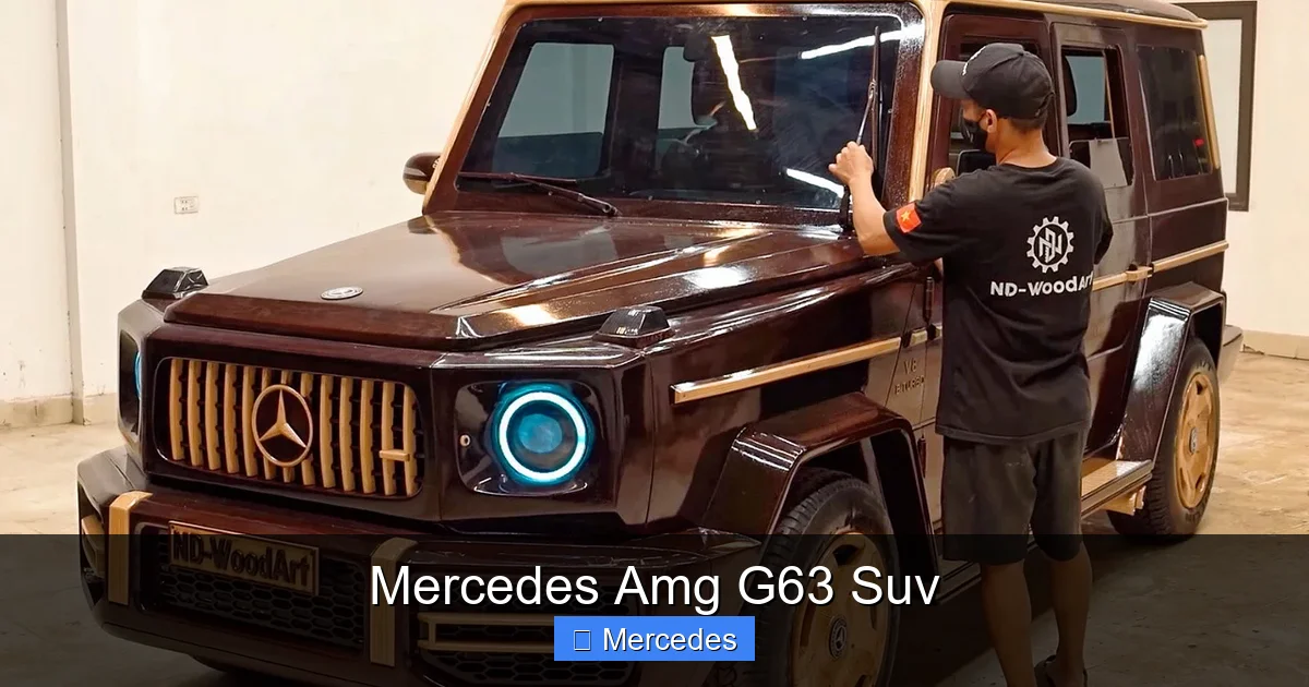 Mercedes Amg G63 Suv