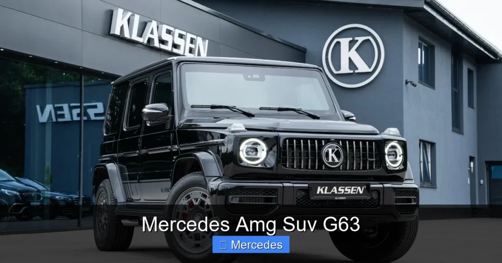 Mercedes Amg Suv G63