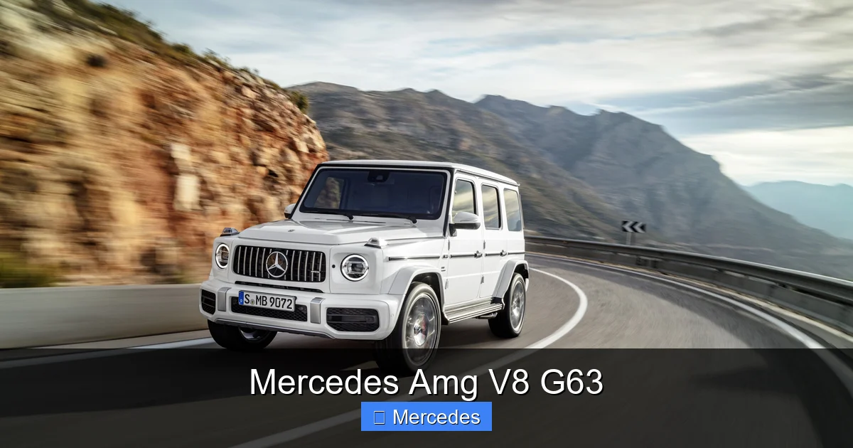 Mercedes Amg V8 G63
