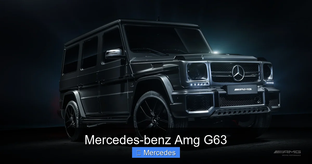Mercedes-benz Amg G63
