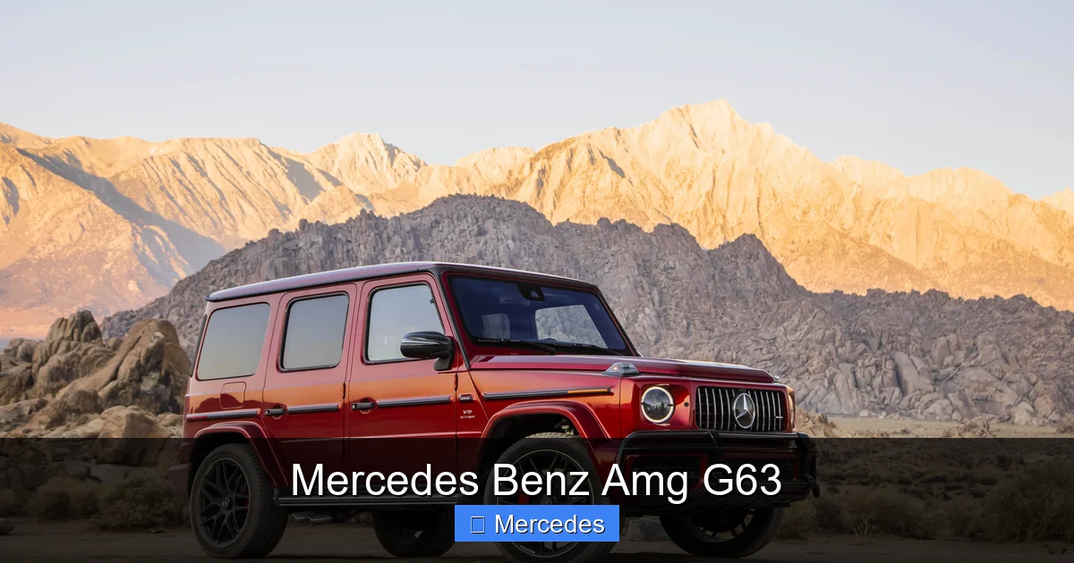 Mercedes Benz Amg G63