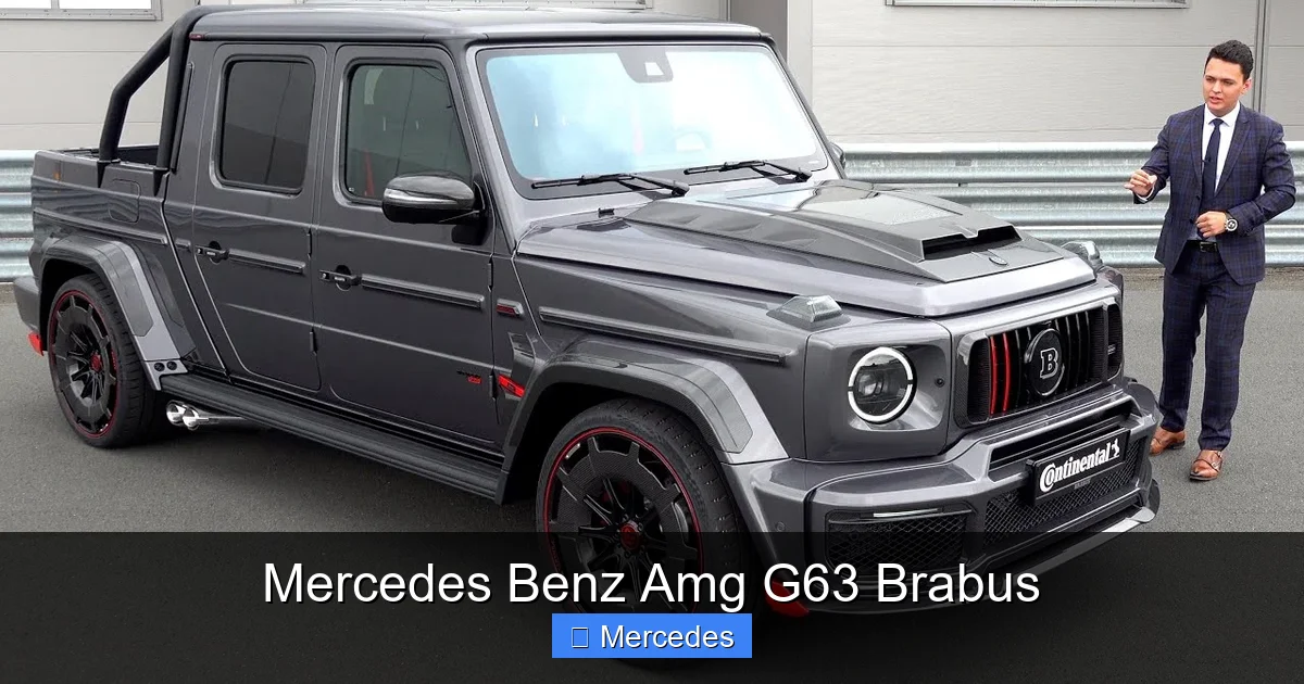Mercedes Benz Amg G63 Brabus