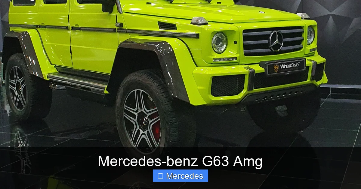Mercedes-benz G63 Amg