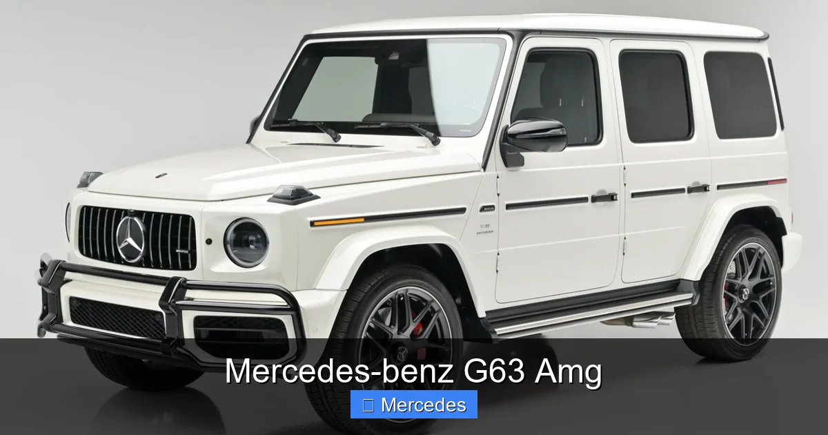 Mercedes-benz G63 Amg