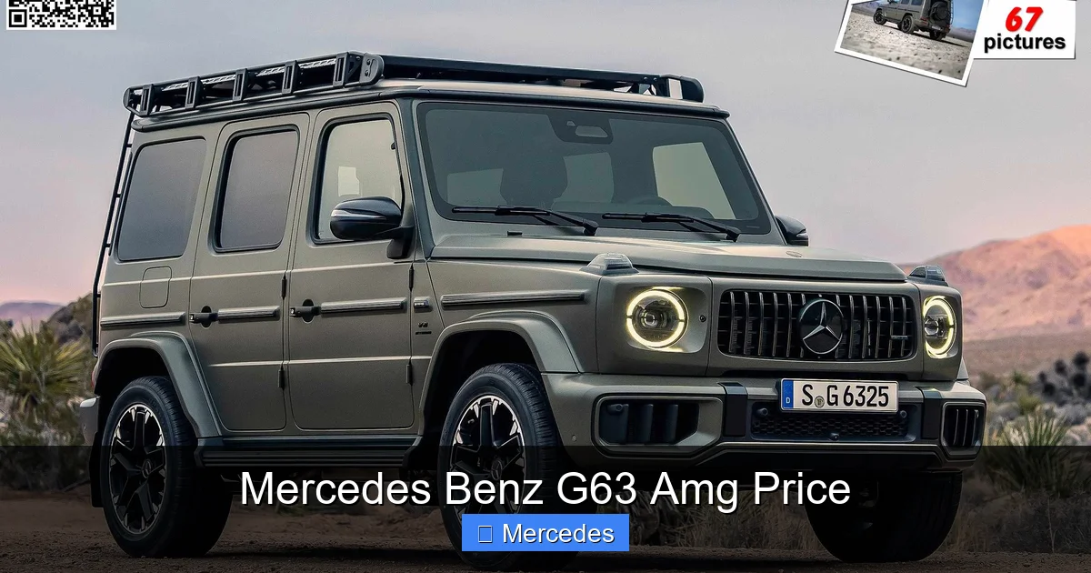 Mercedes Benz G63 Amg Price