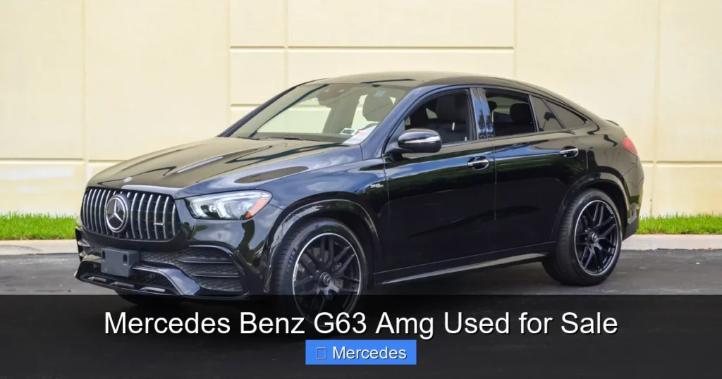 Mercedes Benz G63 Amg Used for Sale