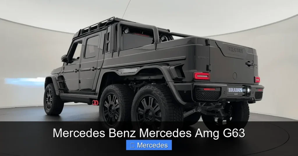 Mercedes Benz Mercedes Amg G63