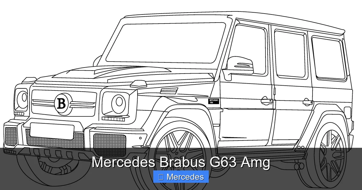 Mercedes Brabus G63 Amg