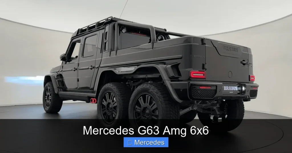 Mercedes G63 Amg 6x6