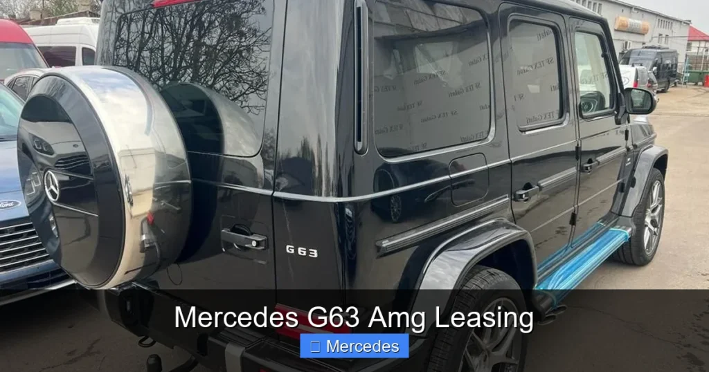 Mercedes G63 Amg Leasing