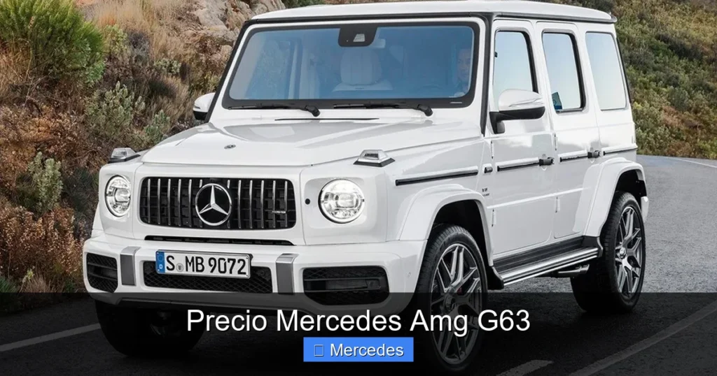 Precio Mercedes Amg G63