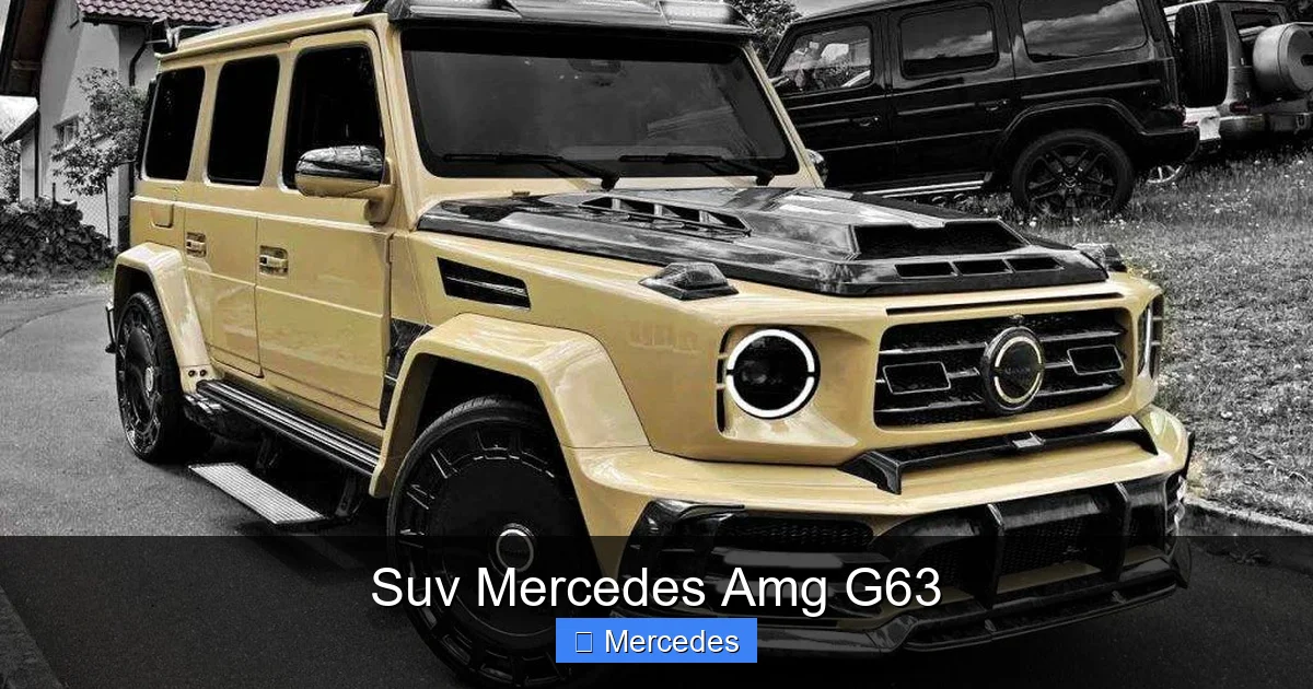 Suv Mercedes Amg G63