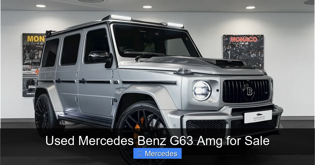 Used Mercedes Benz G63 Amg for Sale