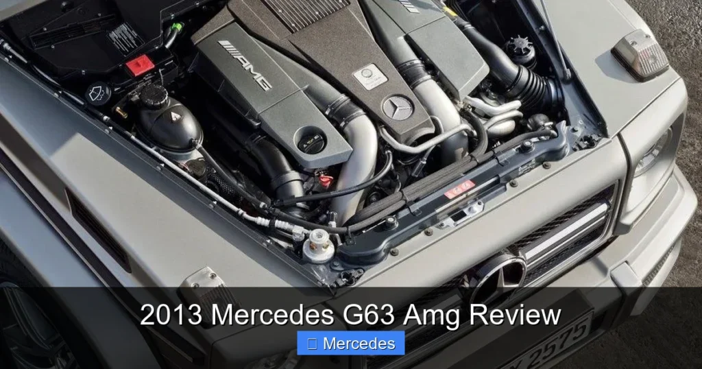 2013 Mercedes G63 Amg Review
