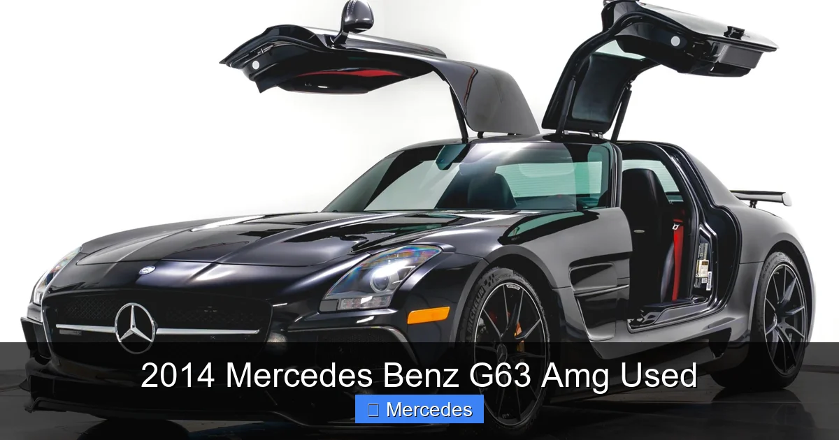 2014 Mercedes Benz G63 Amg Used
