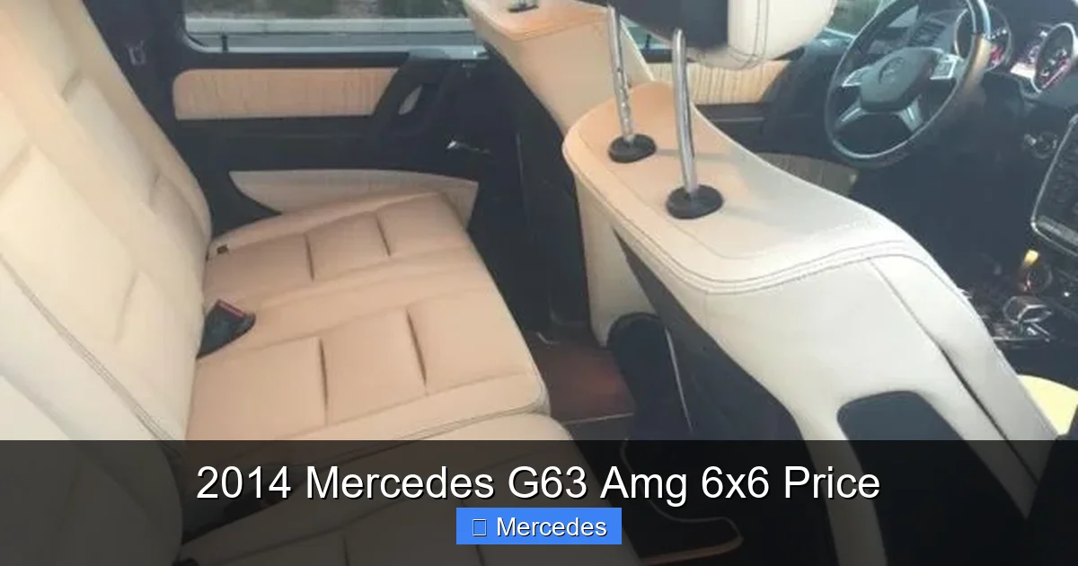 2014 Mercedes G63 Amg 6x6 Price