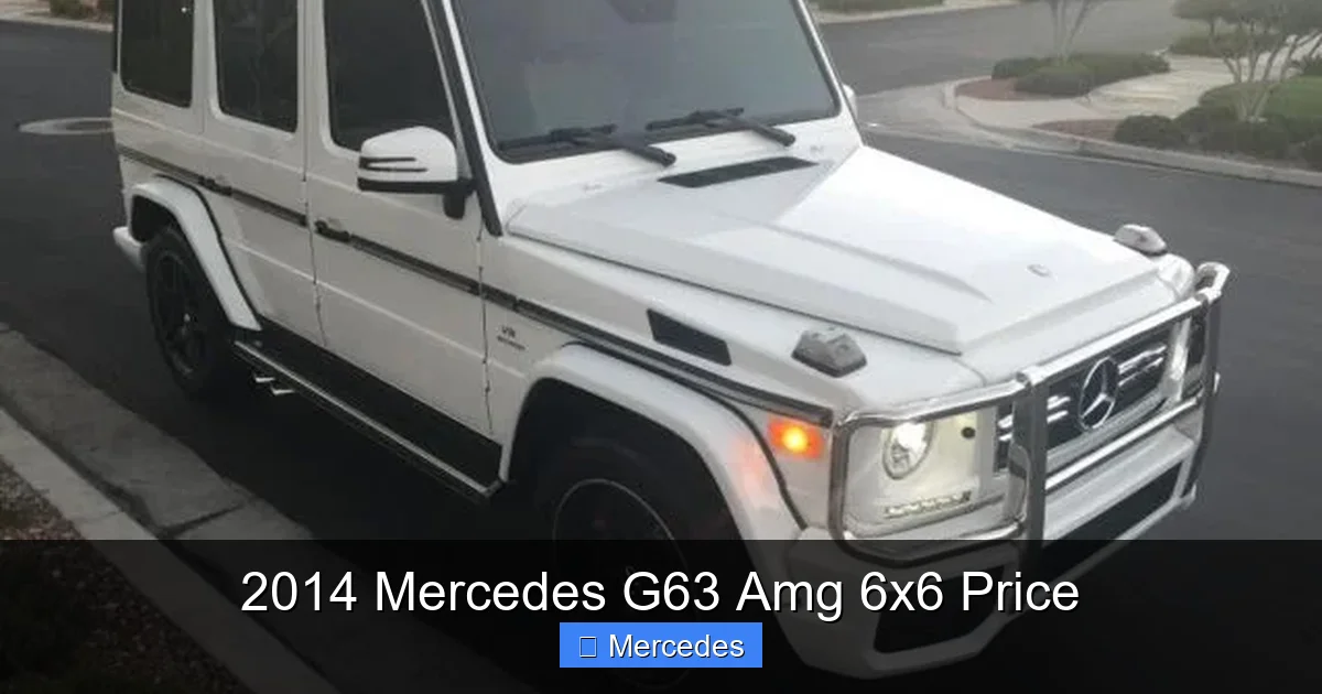 2014 Mercedes G63 Amg 6x6 Price