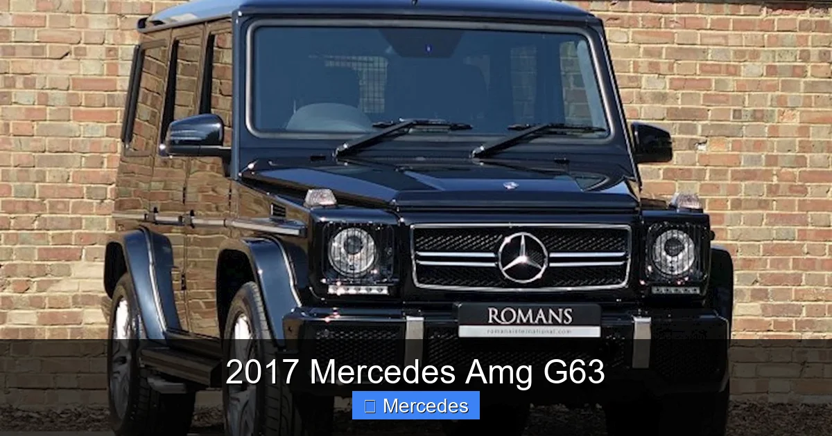 2017 Mercedes Amg G63