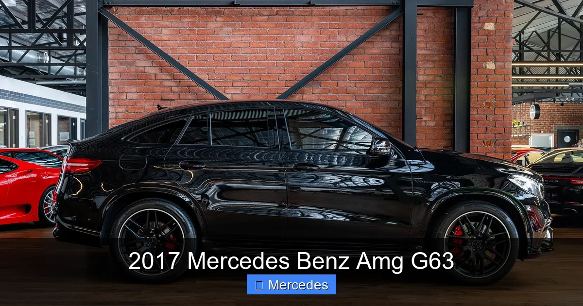 2017 Mercedes Benz Amg G63