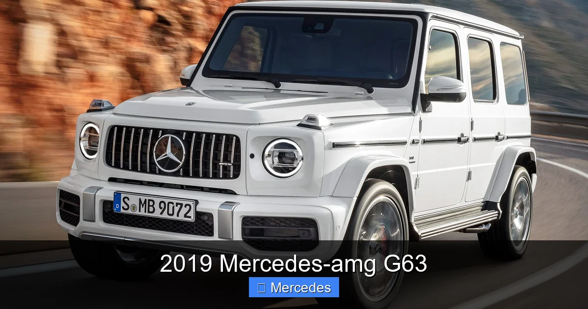 2019 Mercedes-amg G63