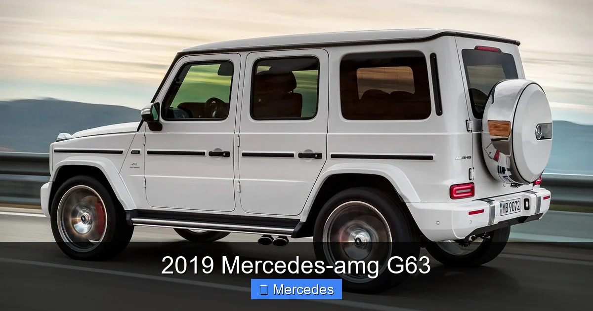 2019 Mercedes-amg G63