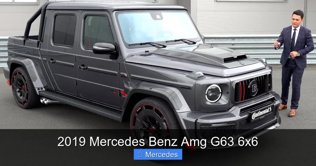 2019 Mercedes Benz Amg G63 6x6